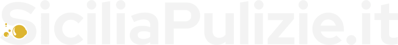 logo per sfondo scuro sicilia pulizie